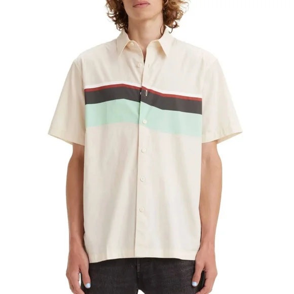Levi's Short Sleeve Richmond Button Down Shirt - Picture 1 of 8